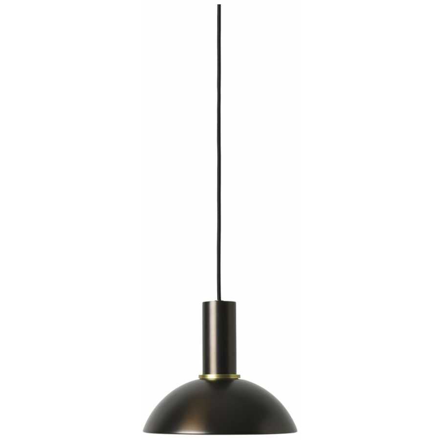 Ferm Living Collect Hoop Lamp Shade - Black Brass