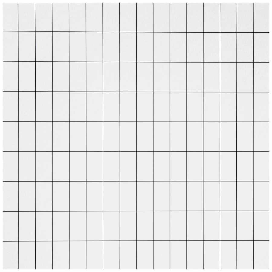 Ferm Living Grid Wallpaper - White / Black
