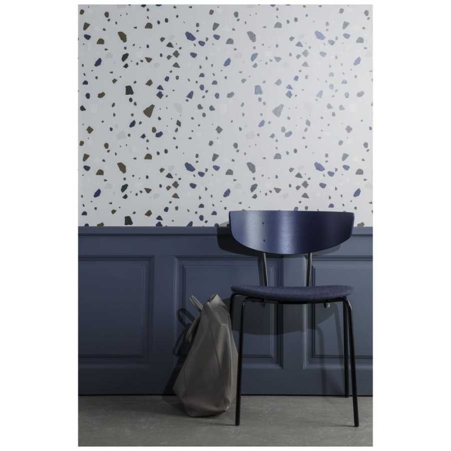 Ferm Living Terrazzo Wallpaper - Grey