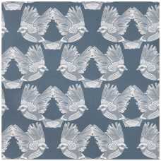 OUTLET Ferm Living Birds Wallpaper - Dark Green & Off-White