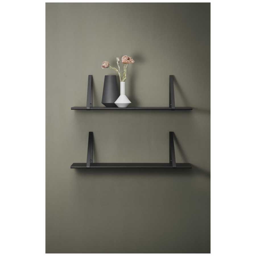 Ferm Living Metal Shelf Hangers - Set of 2 - Black