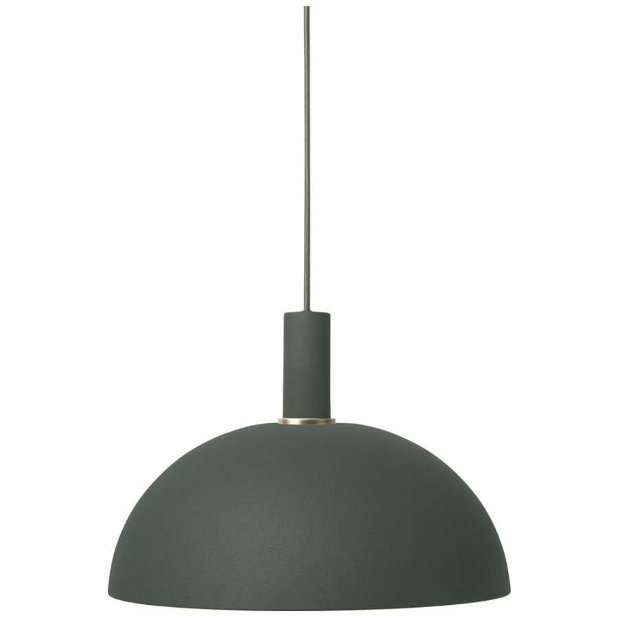 Ferm Living Collect Dome Lamp Shade - Dark Green
