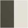 Ferm Living Thick Lines Wallpaper - Green & Off-White