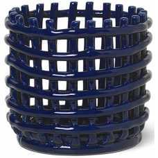 Ferm Living Ceramic Basket - Blue