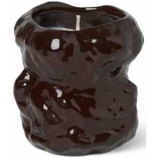 Ferm Living Tuck Scented Candle - Red Brown & Fig