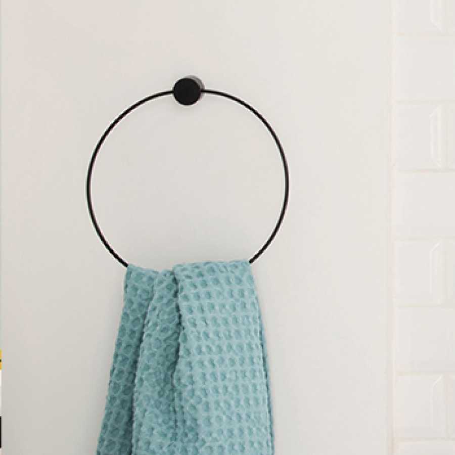 Ferm Living Bathroom Towel Hanger - Black
