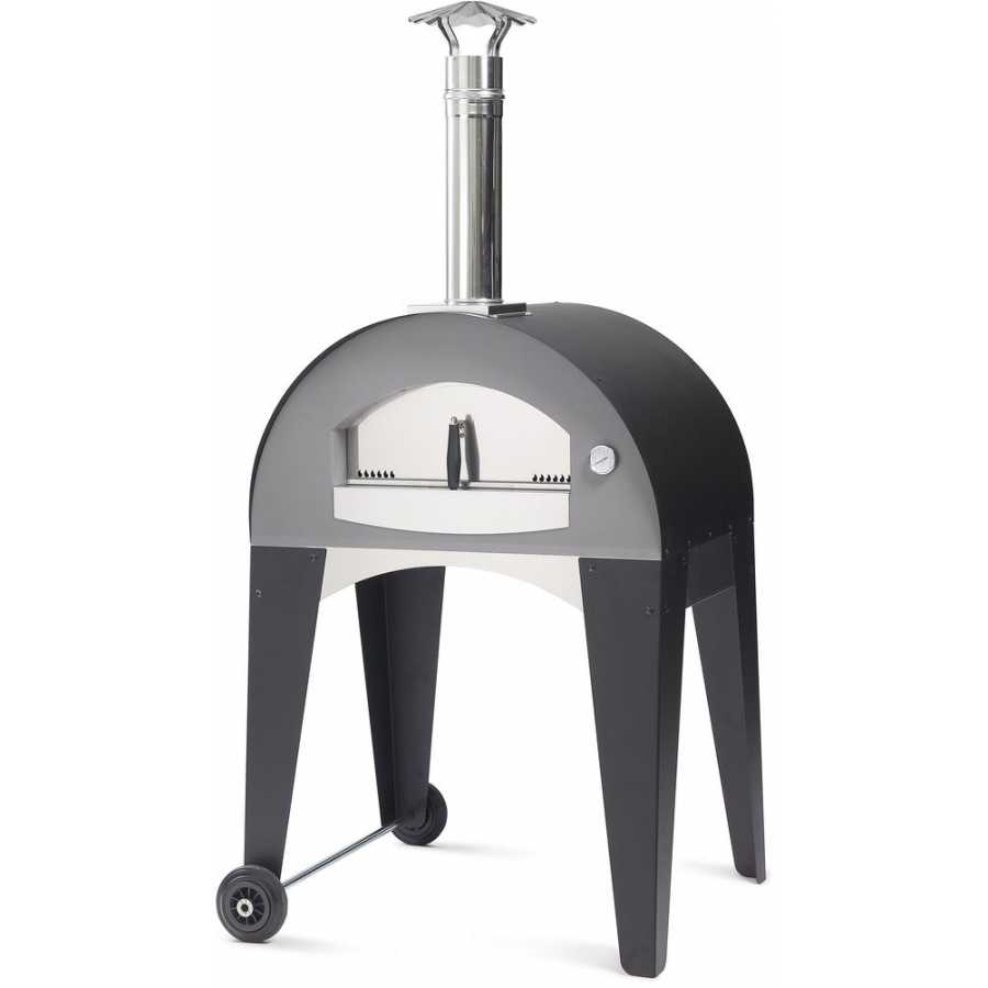 Fontana Capri Wood Fired Pizza Oven With Trolley