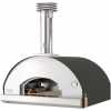 Fontana Forni Marinara Wood Fired Pizza Oven - Anthracite & Silver