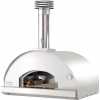 Fontana Forni Mangiafuoco Wood Fired Pizza Oven - Silver
