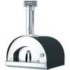 Fontana Forni Margherita Wood Fired Pizza Oven - Anthracite & Silver