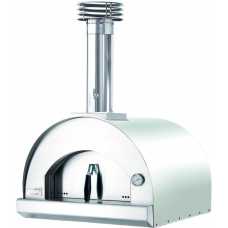 Fontana Forni Margherita Wood Fired Pizza Oven - Silver