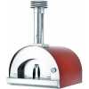 Fontana Forni Margherita Wood Fired Pizza Oven - Rosso & Silver
