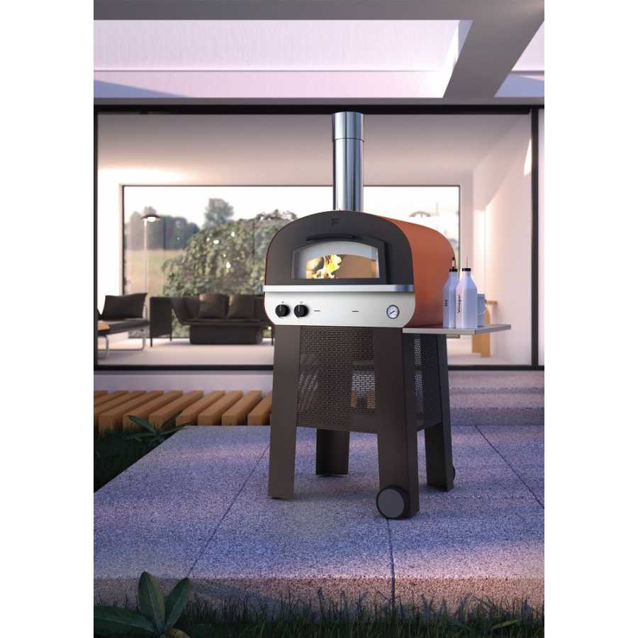 Fontana Piero Pizza Oven With Trolley