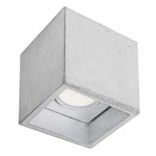 GANT Lights B7 Light Grey Concrete Spot Light - Silver