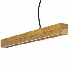 GANT Lights C2 Oak Dimmable Pendant Light - Oak Wood