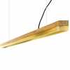 GANT Lights C3 Oak Dimmable Pendant Light - Brass