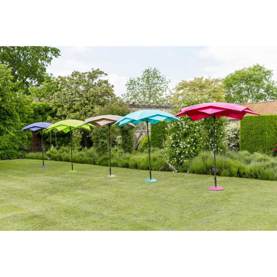 Garden Must Haves Bright Outdoor 15Kg Parasol Base - Lime