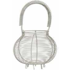Garden Trading Steel Egg Basket - Chalk Garden Trading Steel Egg Basket - Chalk