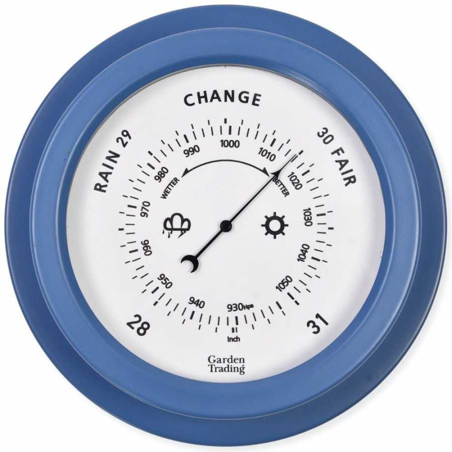 Garden Trading Tenby Barometer - Lulworth Blue
