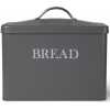 Garden Trading Steel Bread Bin - Charcoal