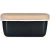 Garden Trading Enamel Butter Dish - Carbon