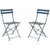 Garden Trading Rive Droite Bistro Chairs - Set of 2 - Blue