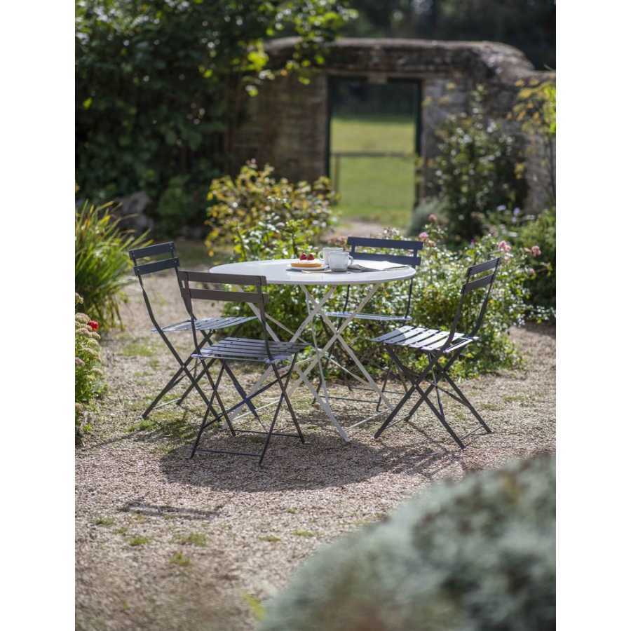 Garden Trading Rive Droite Large Bistro Table - Chalk
