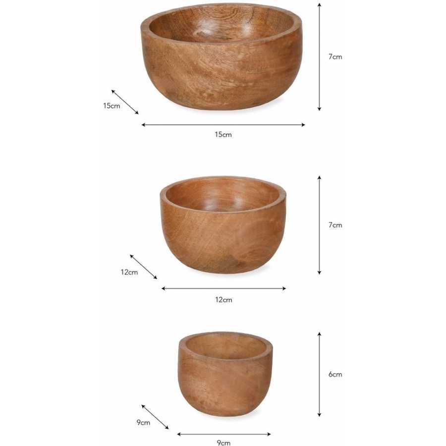 Garden Trading Midford Bowls - Set of 3