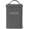 Garden Trading Steel Coffee Canister - Charcoal
