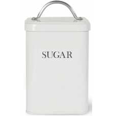 Garden Trading Steel Sugar Canister - Chalk