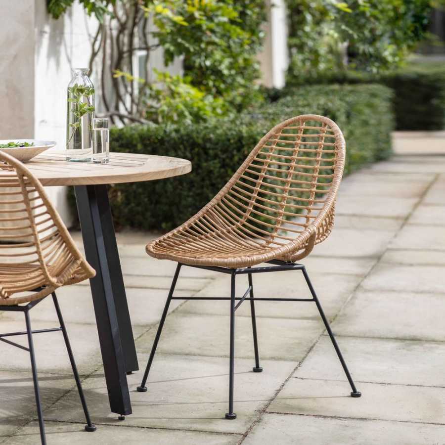 Garden Trading Hampstead Scoop Dining Chairs - Set of 2