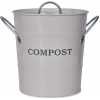 Garden Trading Steel Mini Compost Bucket - Chalk