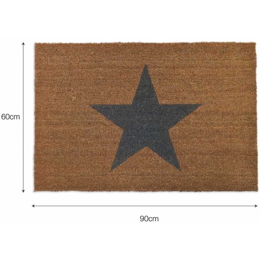 Garden Trading Star Doormat - Large
