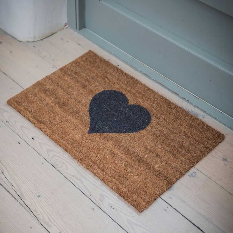Garden Trading Heart Doormat - Small
