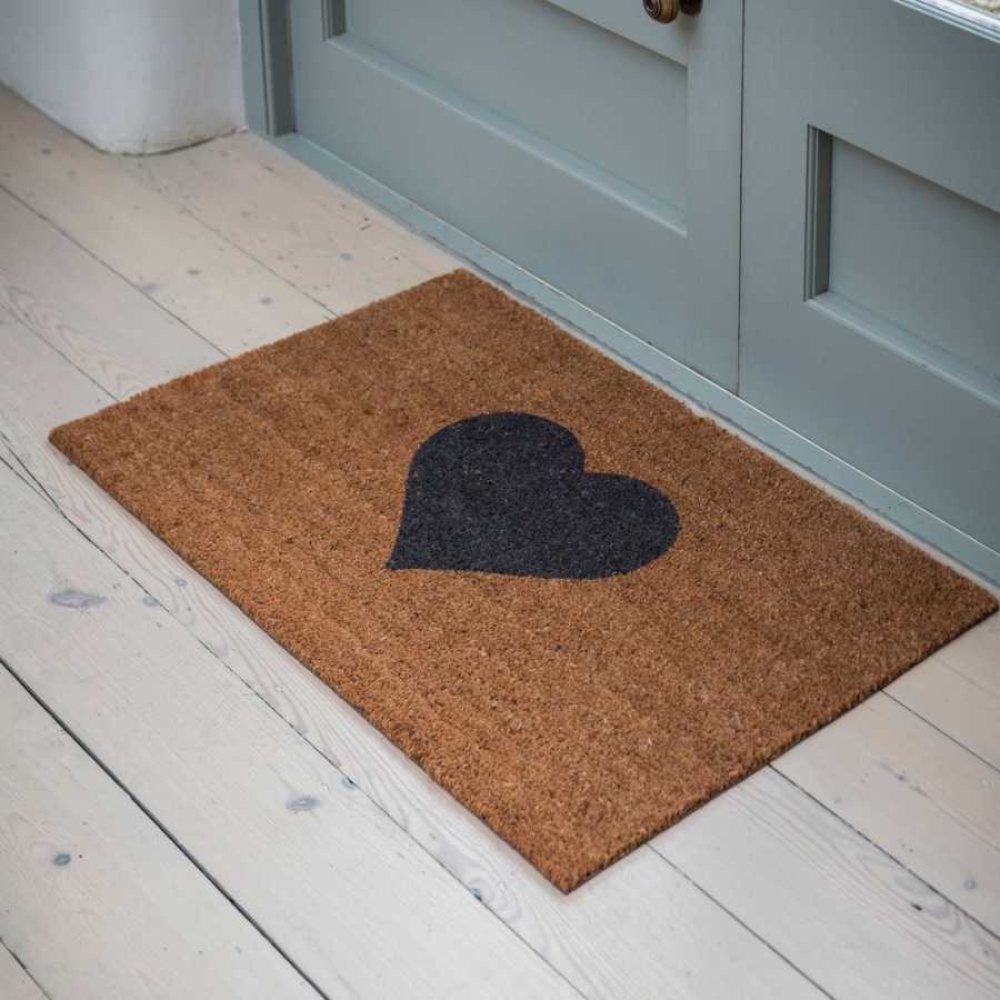 Garden Trading Heart Doormat - Large