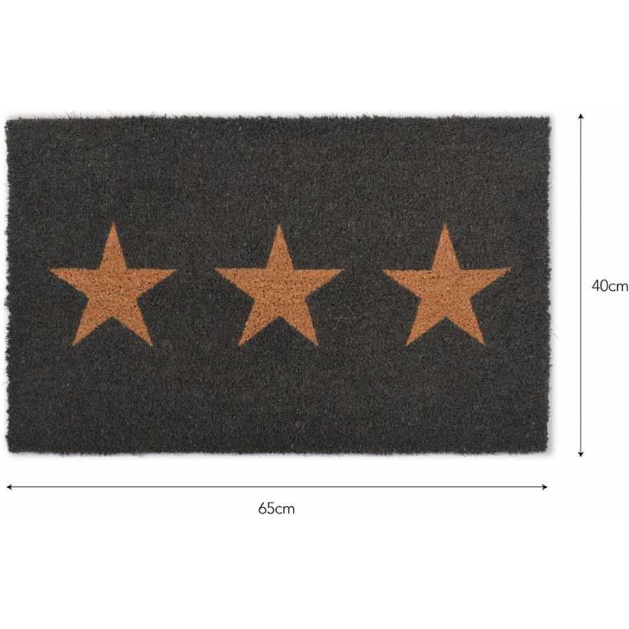 Garden Trading Star Trio Doormat - Small
