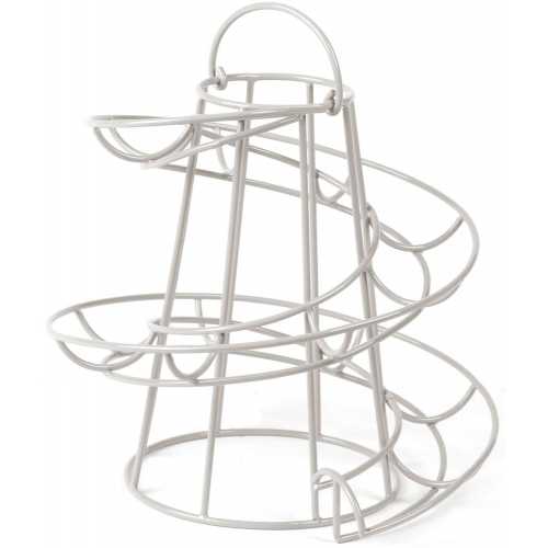 Garden Trading Steel Egg Run - Chalk
