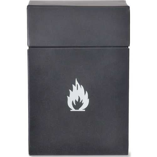 Garden Trading Steel Firelighter Box - Carbon