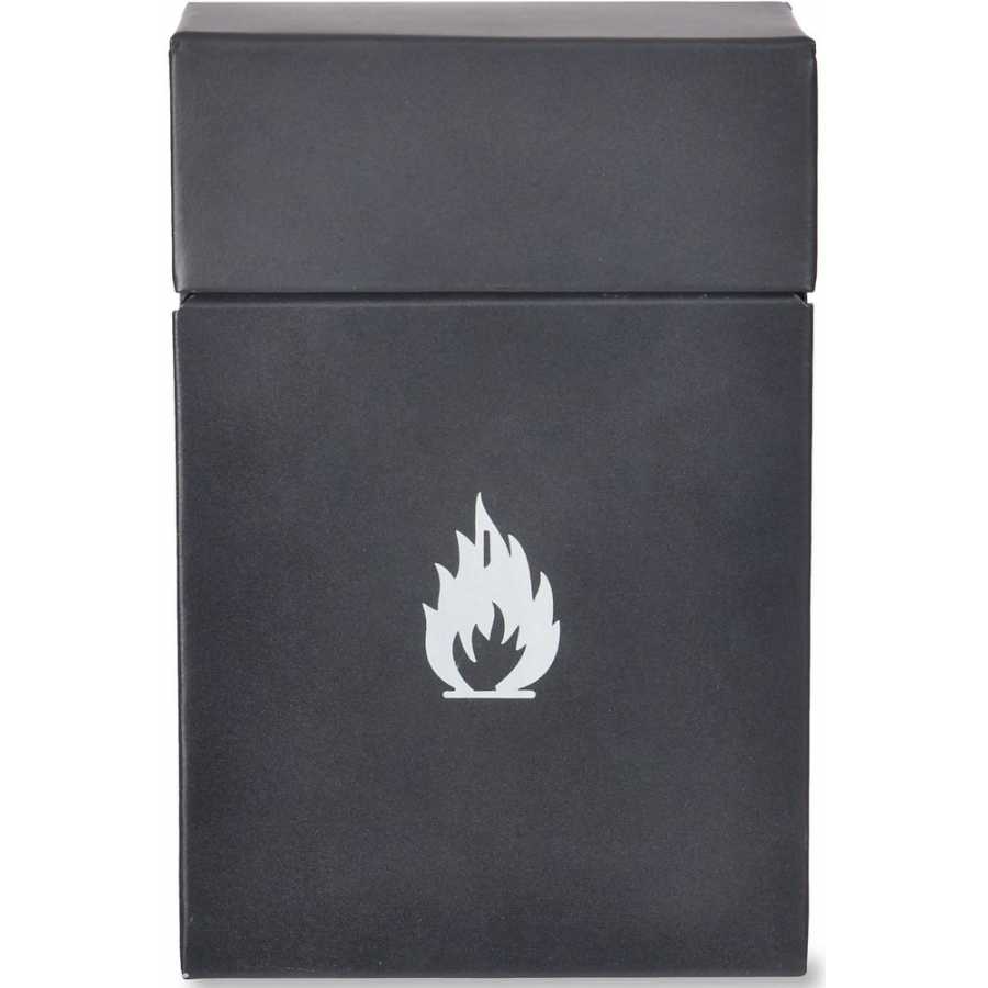 Garden Trading Steel Firelighter Box - Carbon