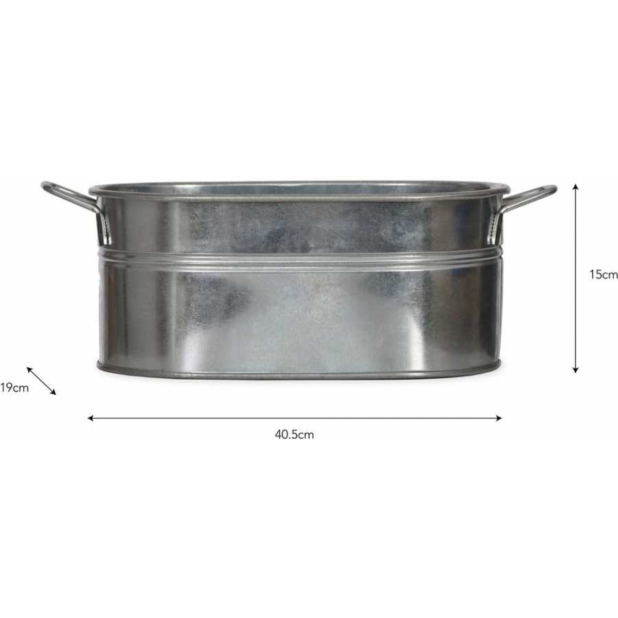 Garden Trading Farmington Drinks & Planter Trough - Large