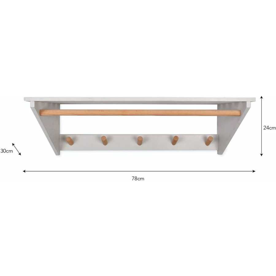 Garden Trading Melcombe Slatted Laundry Shelf
