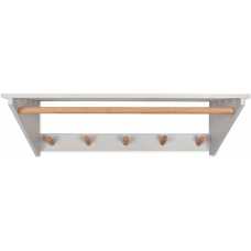 Garden Trading Melcombe Slatted Laundry Wall Shelf