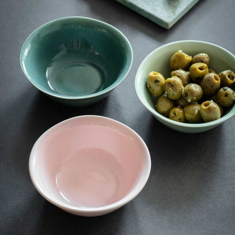 Garden Trading Winderton Nibble Bowls - Set of 3 - Pink Gin & Rosemary