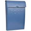 Garden Trading Post Box With Lock - Blue