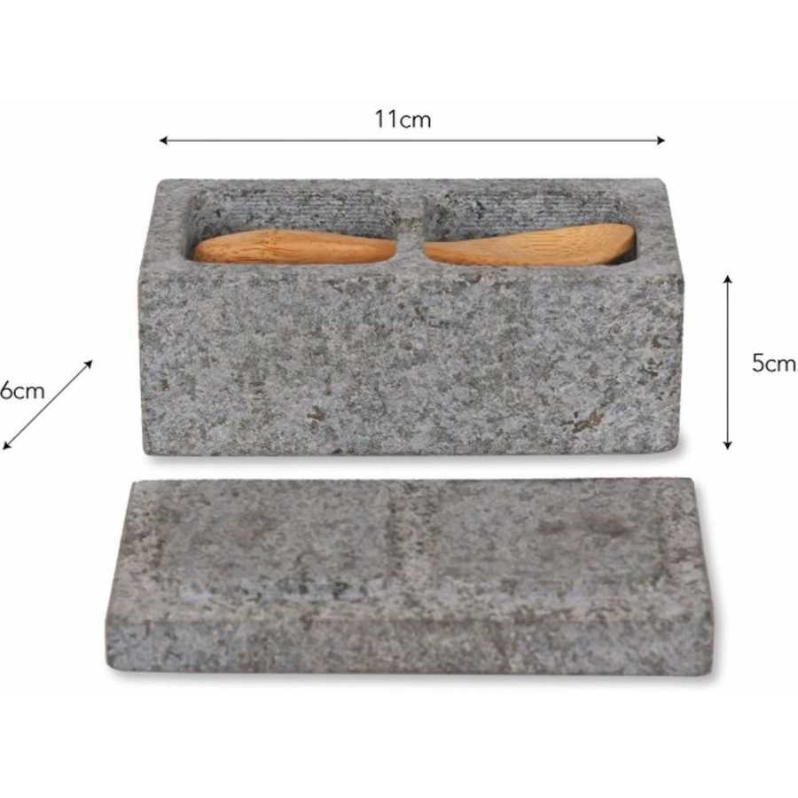 Garden Trading Granite Salt & Pepper Pot