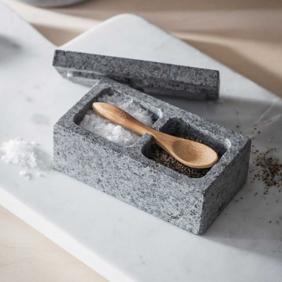 Garden Trading Granite Salt & Pepper Pot
