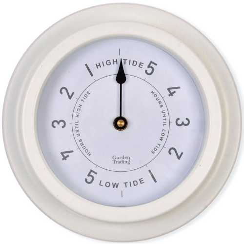 Garden Trading Narberth Tide Wall Clock - White