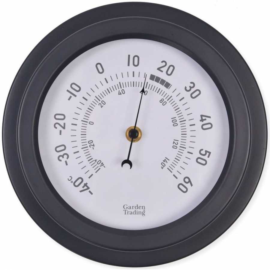 Garden Trading Tenby Thermometer - Carbon