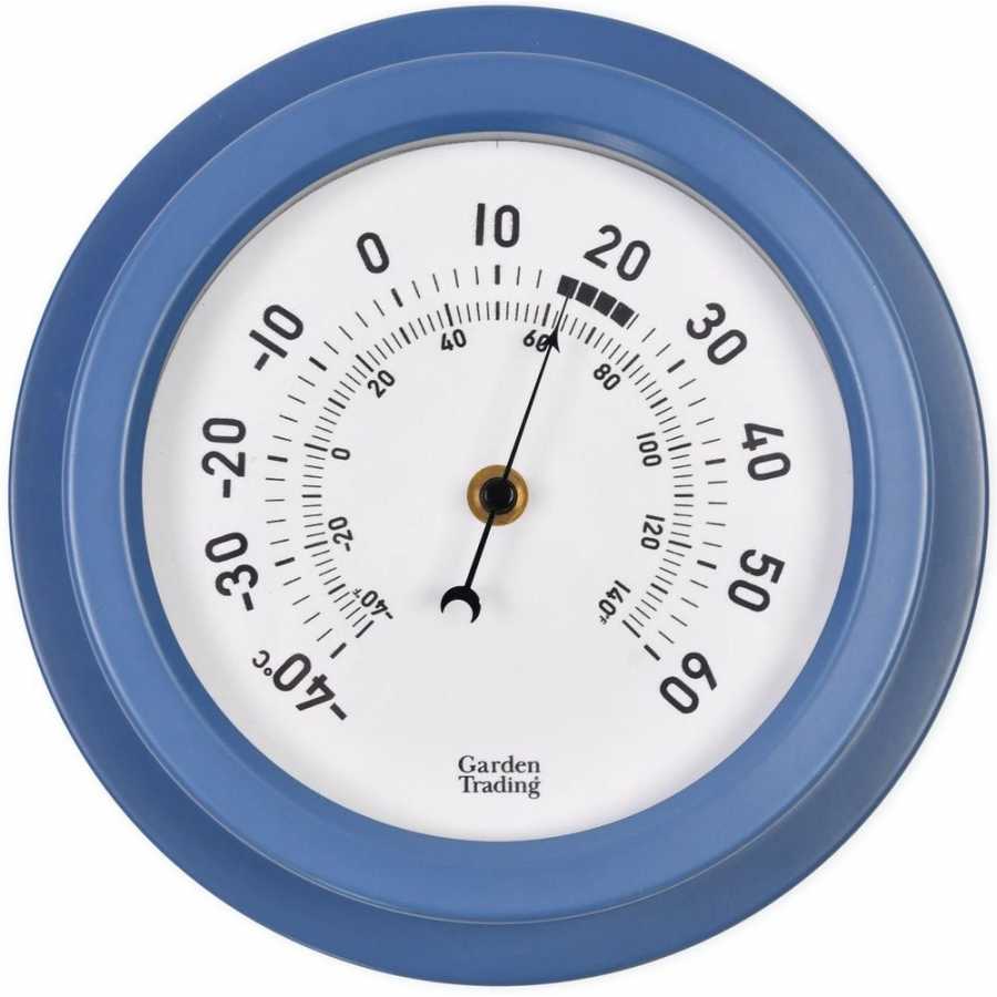 Garden Trading Tenby Thermometer - Lulworth Blue