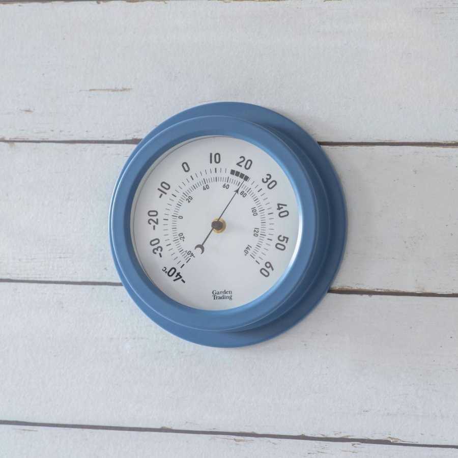 Garden Trading Tenby Thermometer - Lulworth Blue